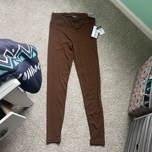 brown leggings